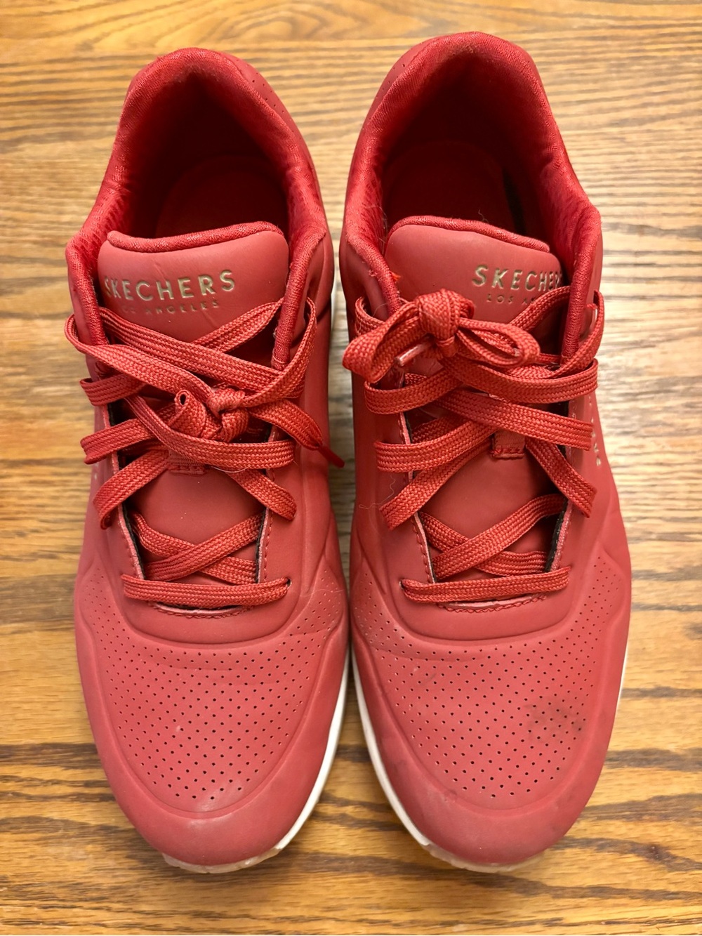 Skechers Athletic Sneakers Cherry Red